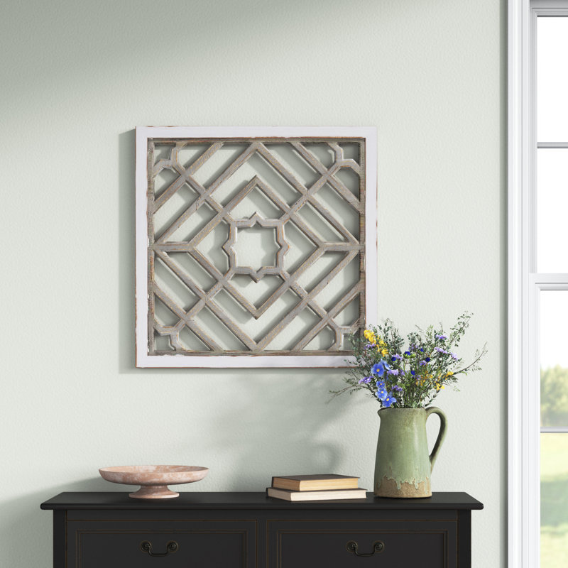 Laurel Foundry Modern Farmhouse Farmhouse Abstract Wall Decor on Wood
